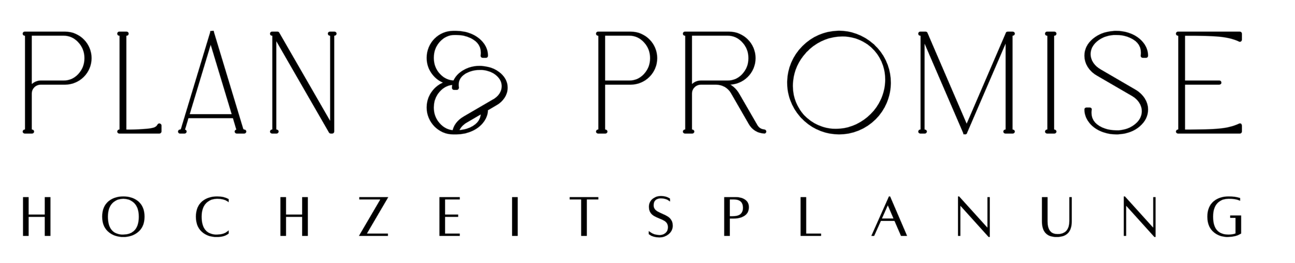 Plan & Promise Hochzeitsplanung Logo