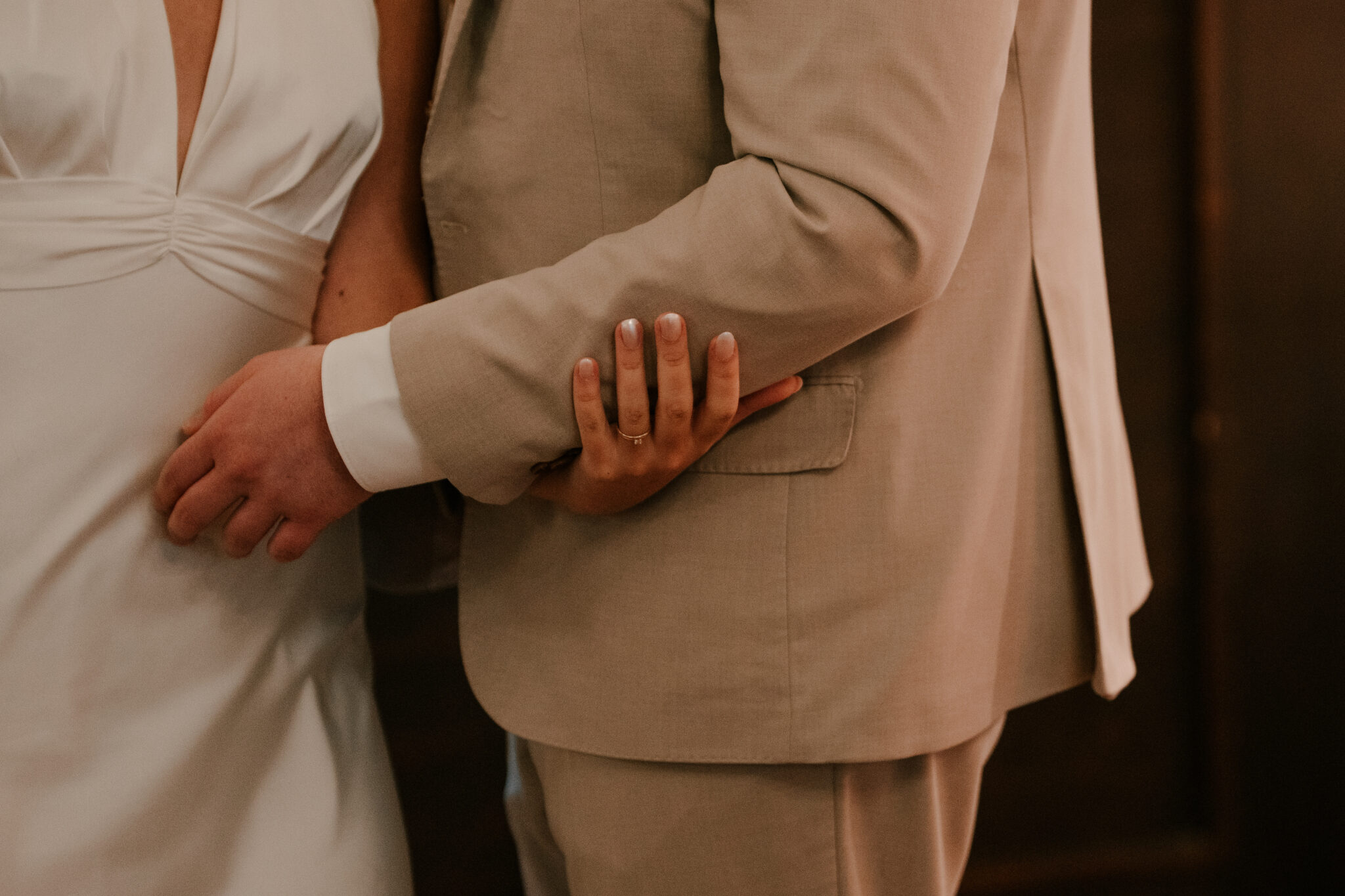 Detailaufnahme Brautpaar in Ludwigsburg und Stuttgart